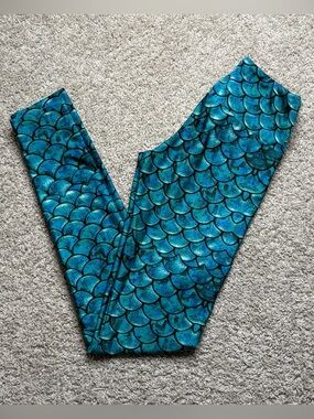 Goldsheep Mermaid Print Leggings